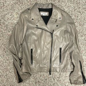 Lamarque leather biker jacket